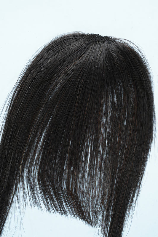 Choppy bangs